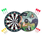 Magnetisch dartbord dubbelzijdig dieren