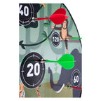 Magnetisch dartbord dubbelzijdig dieren