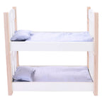 Longfield poppen stapelbed grijs wit