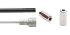 Elvedes koppelingskabel remkabel extra flexibel 1800 2250mm v-nippel - 2 meter (op kaart)