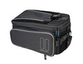 Basil Sport Design Trunkbag - Grijze fietsbagagedragertas, 7-15L, waterafstotend, voor reguliere fiets en e-bike