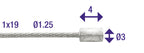 Elvedes gas binnenkabel 2m 6413