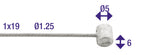 Elvedes versnellings binnenkabel xl 6408