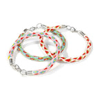 Armbandjes maken weven hobbydoos 12 x 6,5 cm totum | 3 stuks