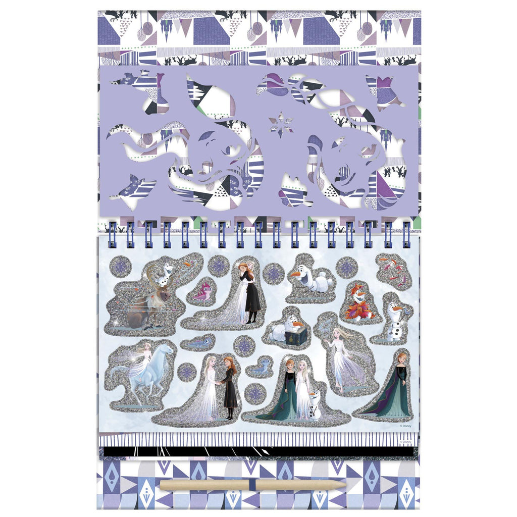 Totum disney frozen - scratchboek