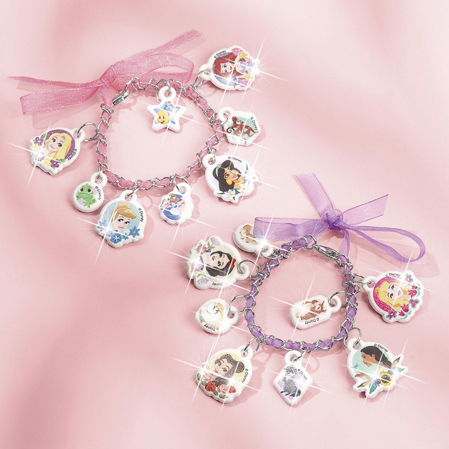 Totum disney princess - puffy bedelarmbandjes