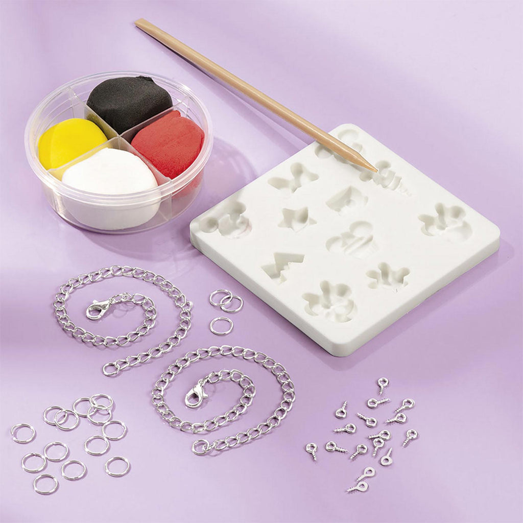 Intro totum disney mickey en minnie mouse bedelarmbandjes maken 2 stuks