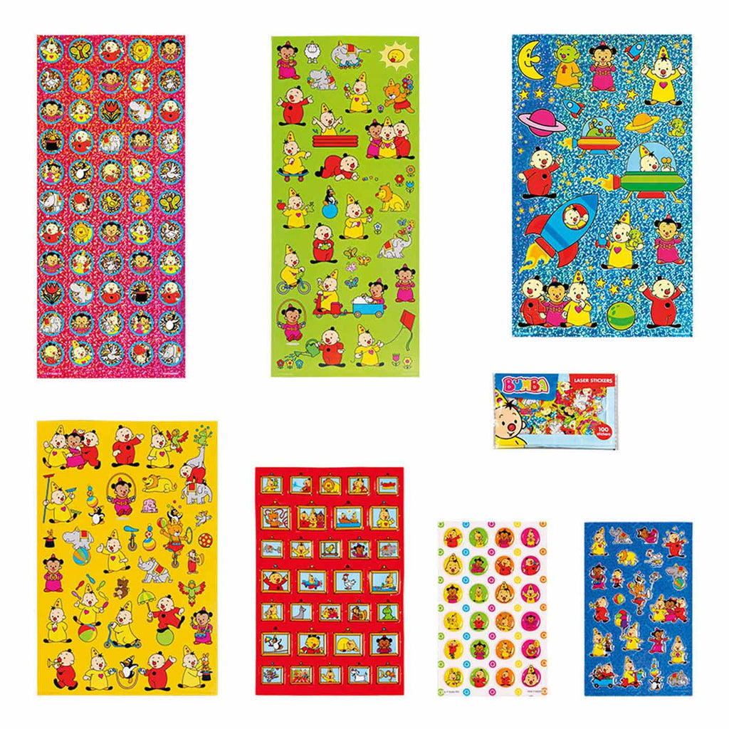 Bambolino toys super stickerset - bumba