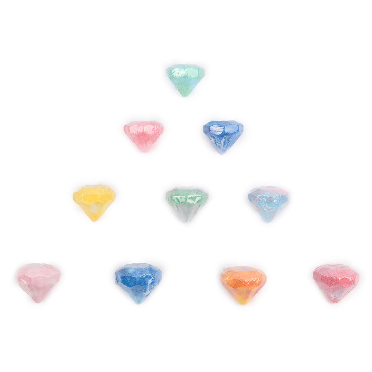 Create it! bruisballen diamant 10-pack