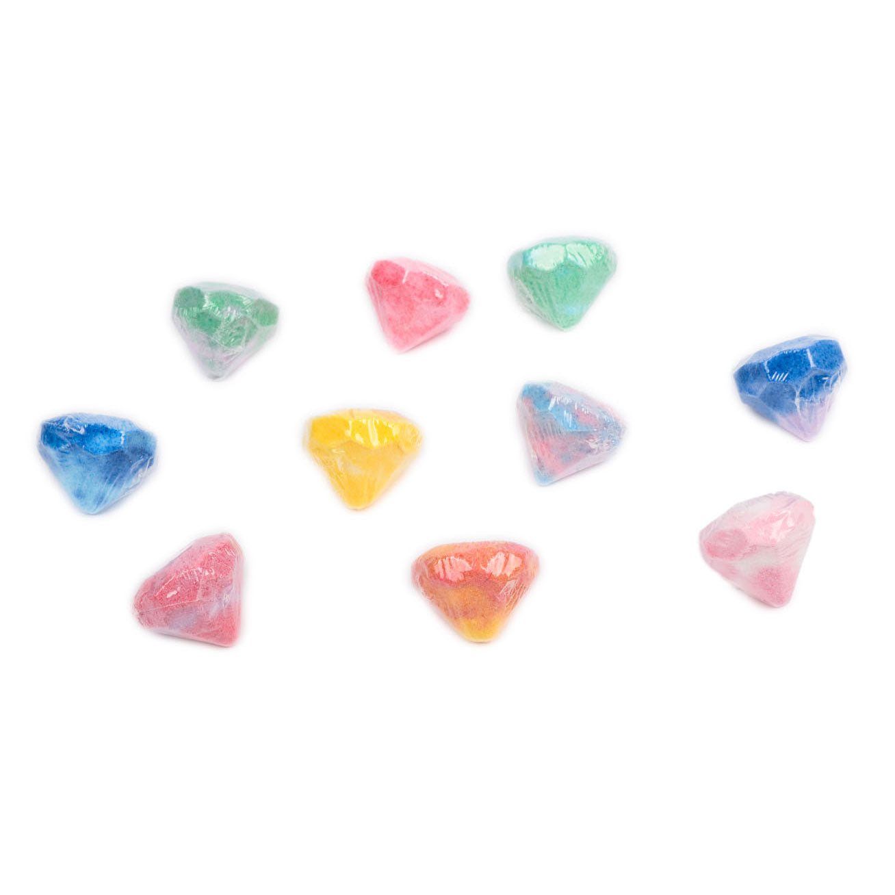 Create it! bruisballen diamant 10-pack