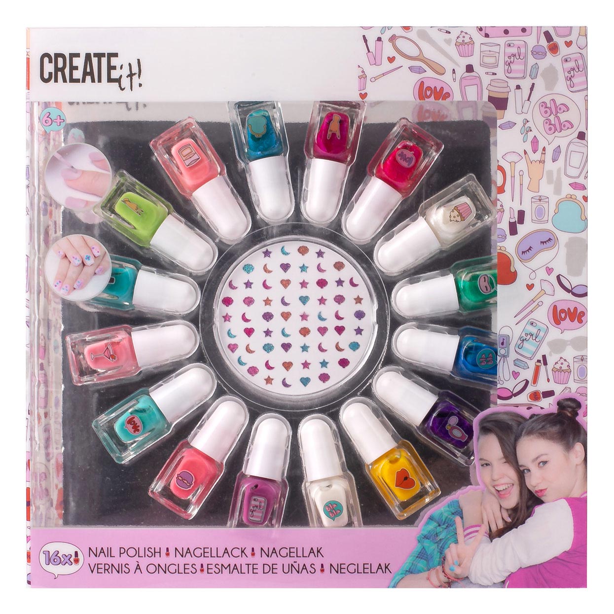 Canenco Beauty Nagellak Set, 16st.