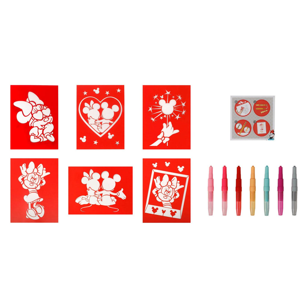 Canenco minnie mouse blaaspennen set