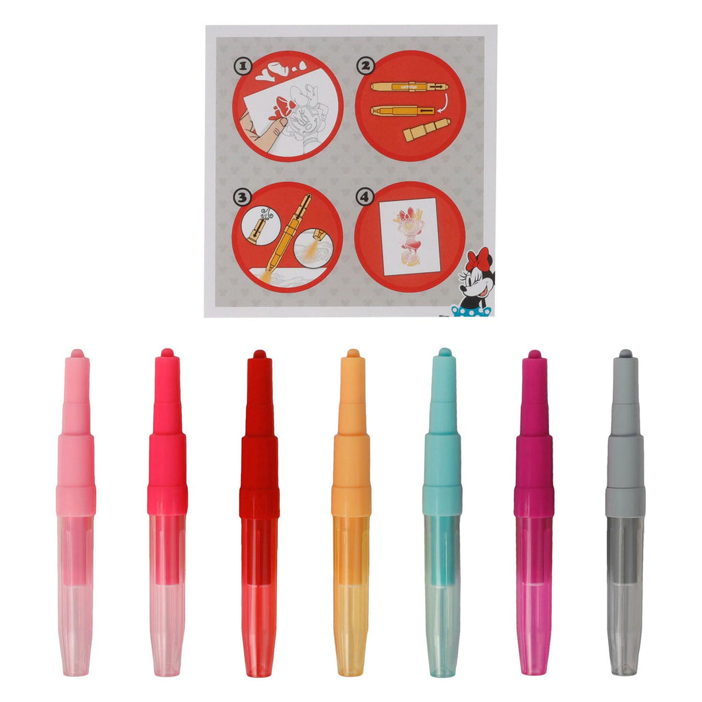 Canenco minnie mouse blaaspennen set