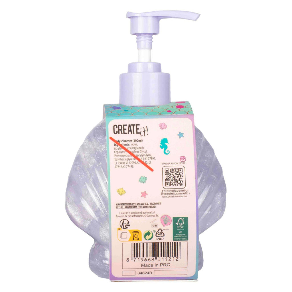 Canenco create it! mermaid body shimmer
