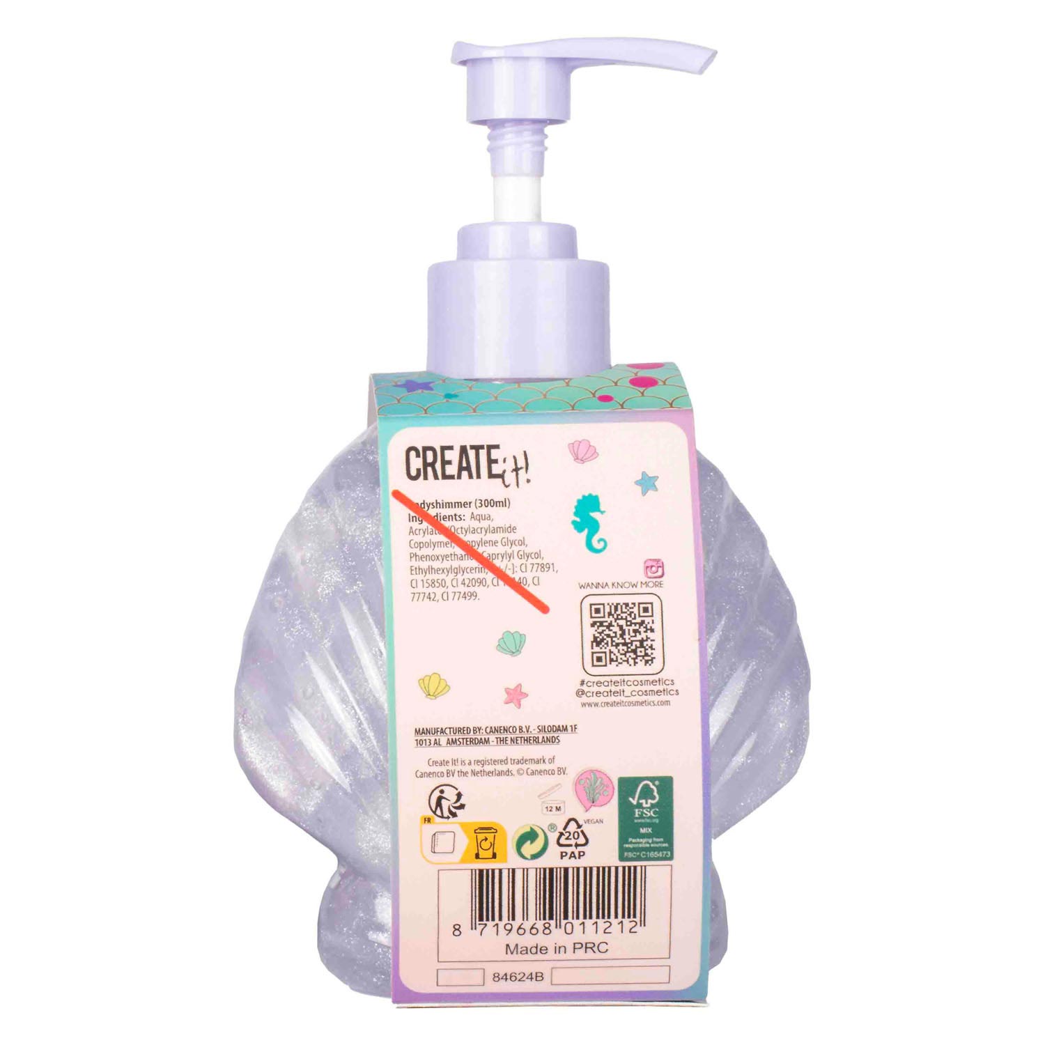 Canenco create it! mermaid body shimmer
