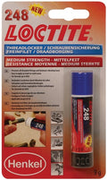 Loctite draadborging 248 medium sterkte 9ml - blauw