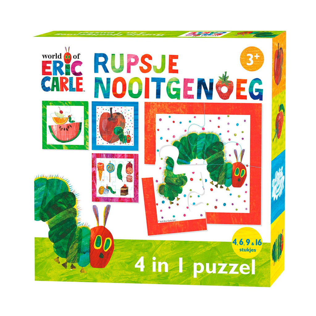 Bambolino toys rupsje nooitgenoeg puzzel, 4in1