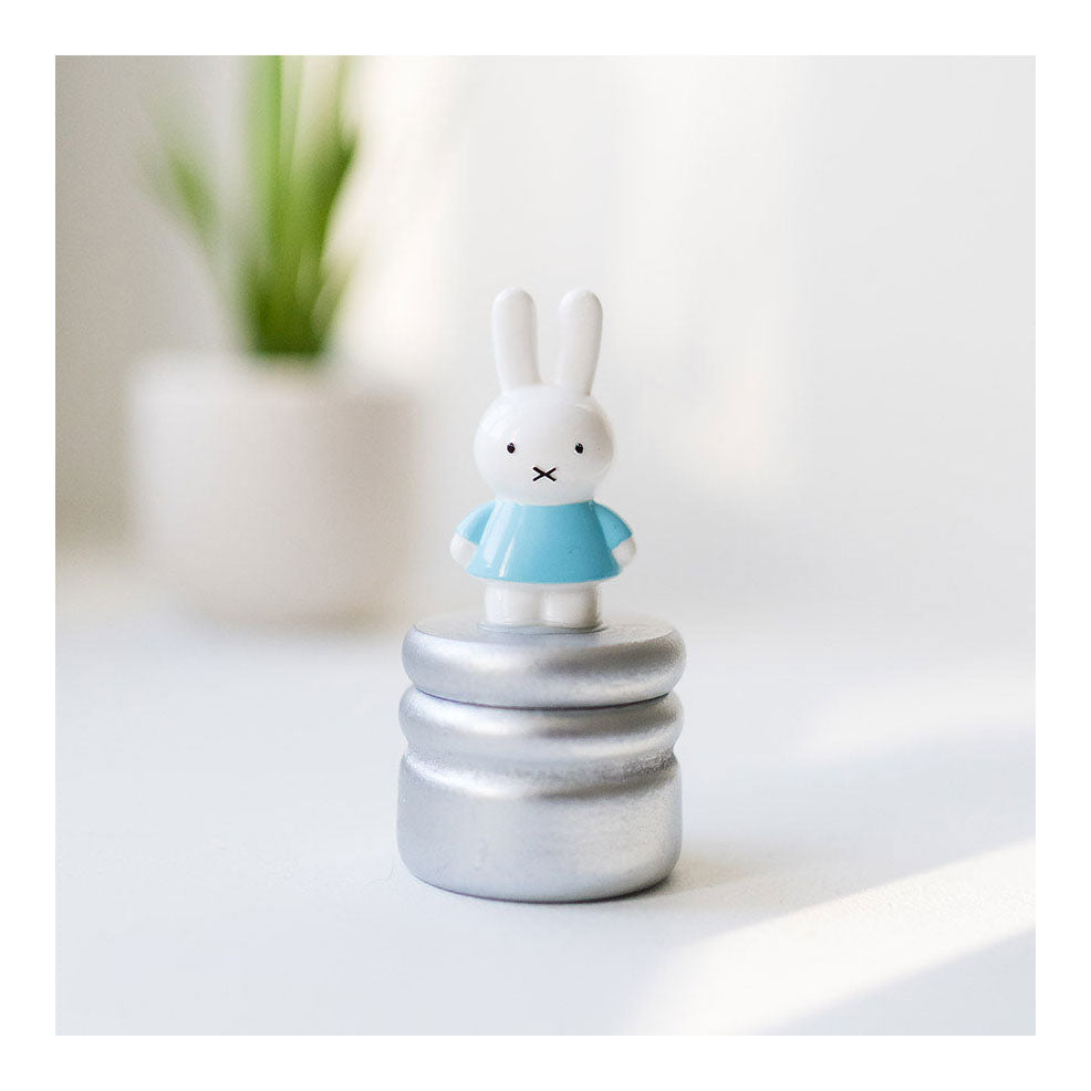 Bambolino toys nijntje melktandendoosje blauw zilver