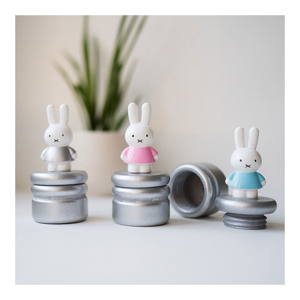 Bambolino toys nijntje melktandendoosje blauw zilver