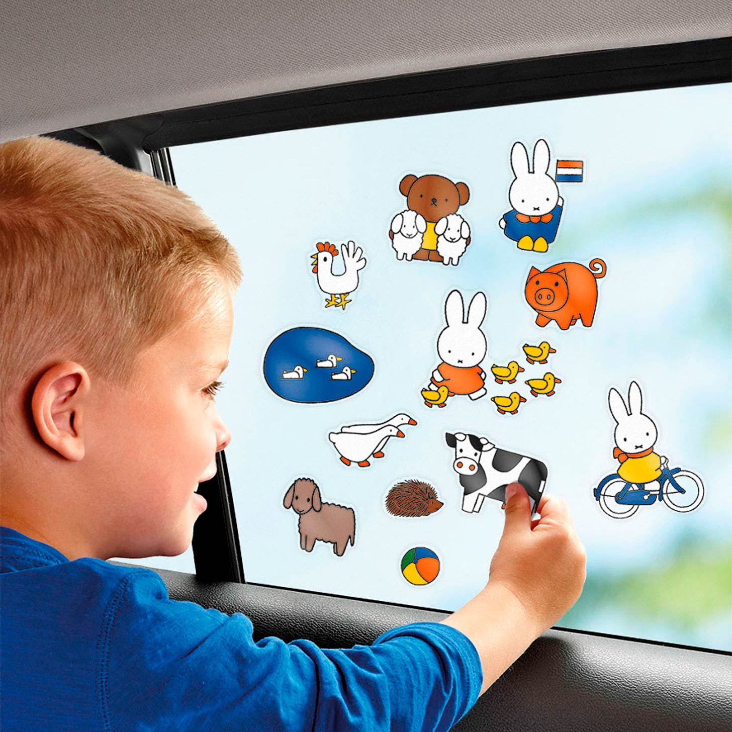 Totum nijntje raamstickers