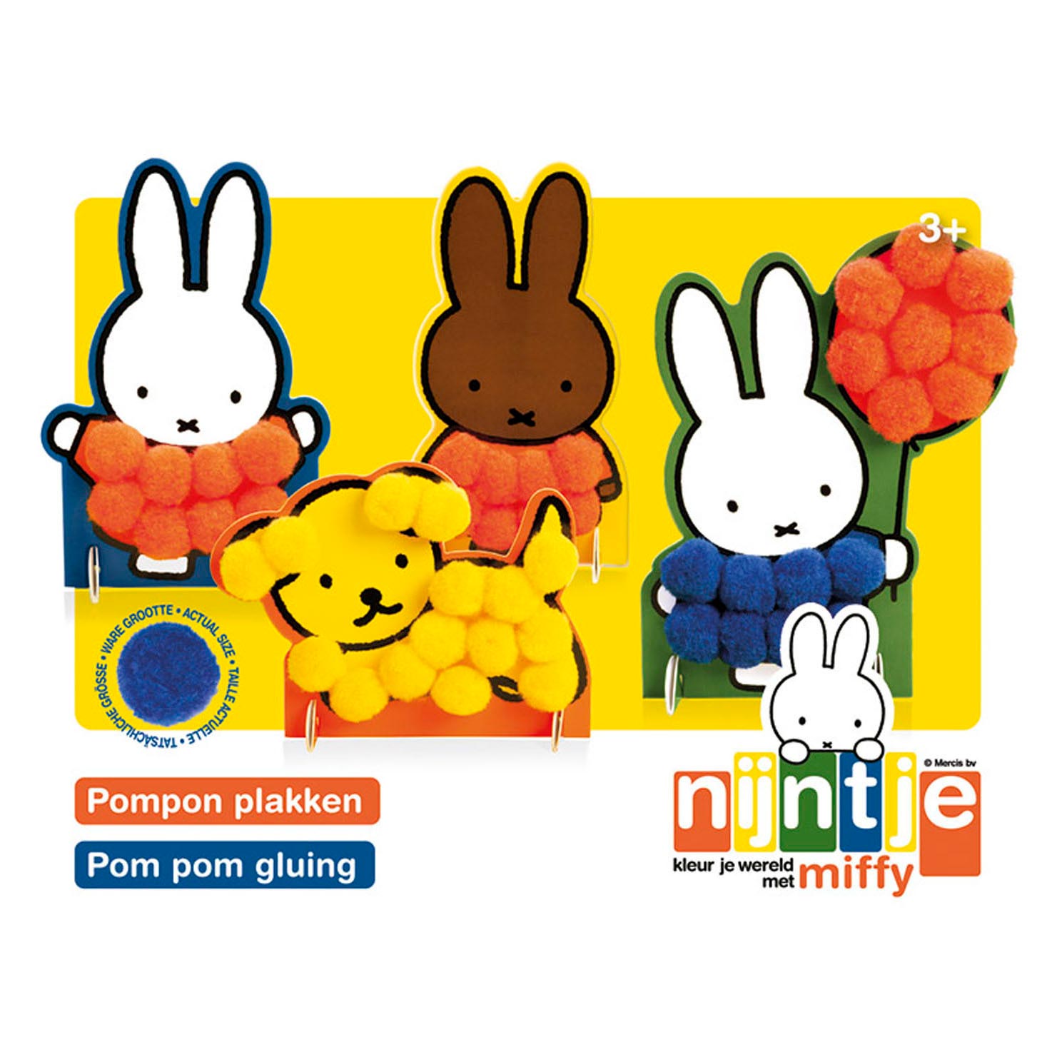 Bambolino Toys Pompom Plakken