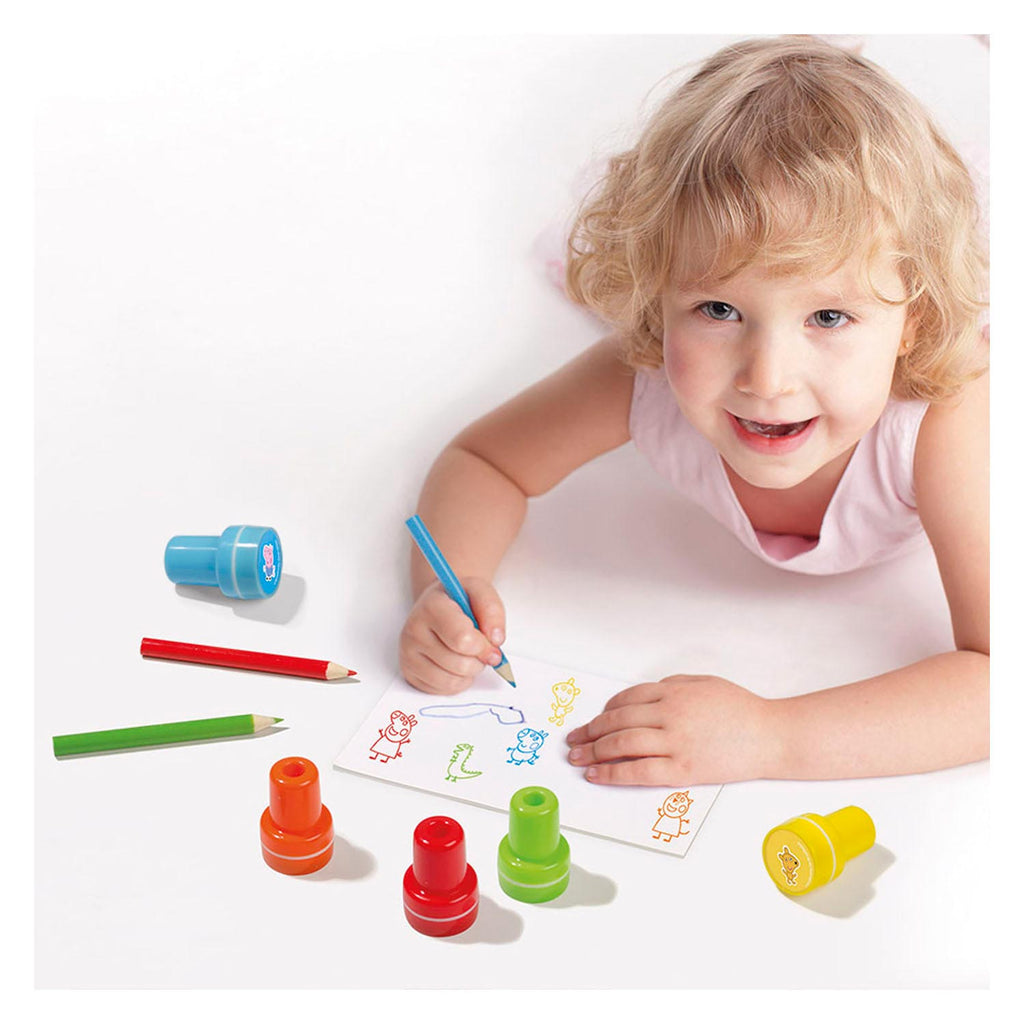 Totum peppa pig creative stempelset