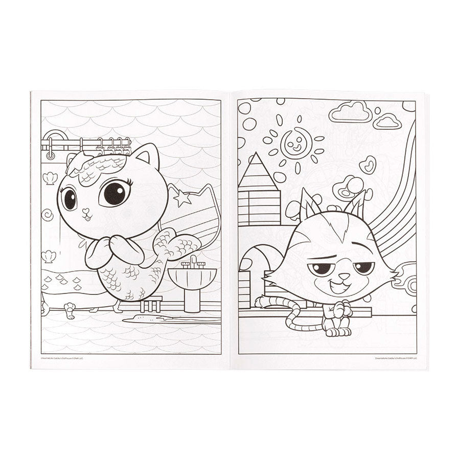Totum gabby's poppenhuis stickerboek