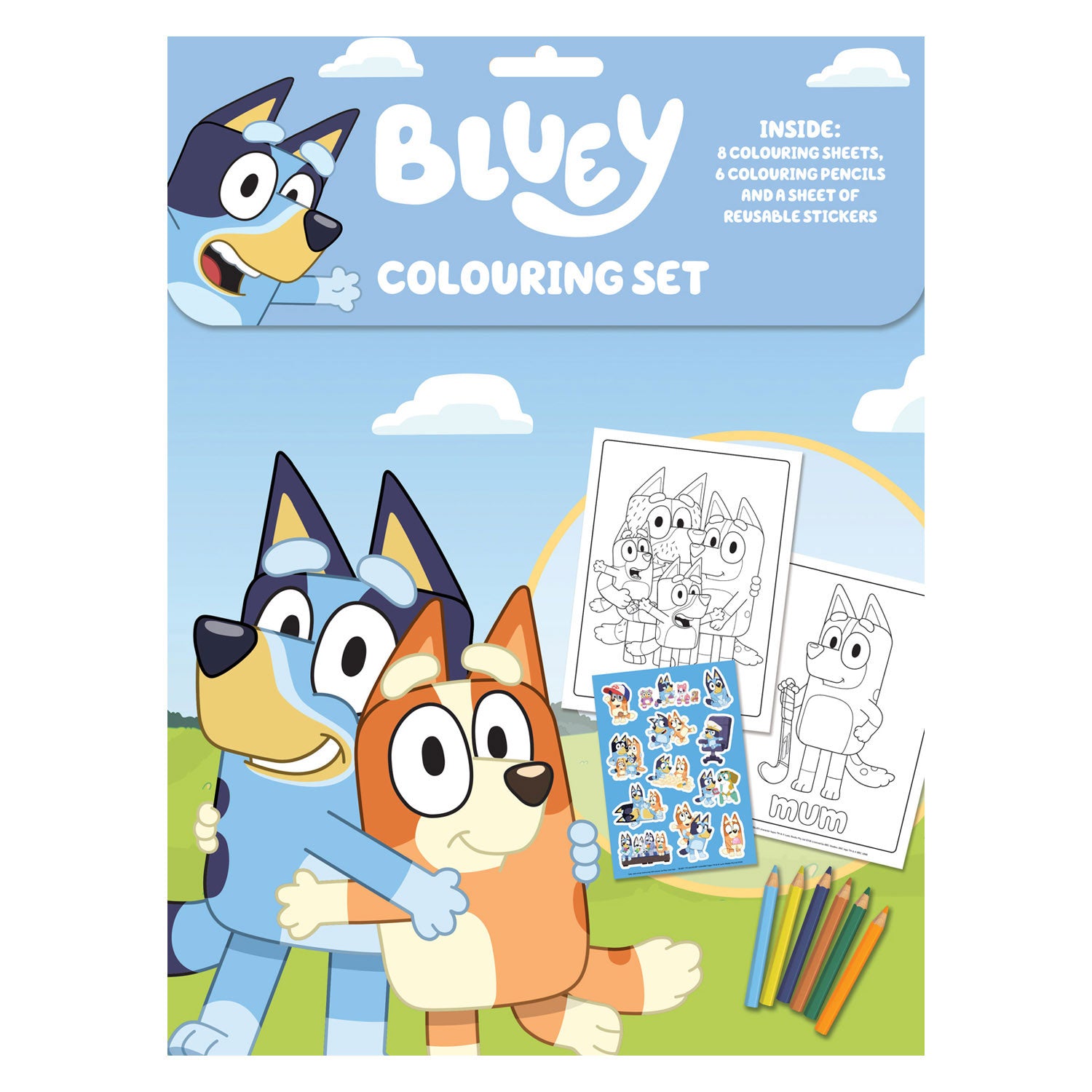 Bluey Kleurset