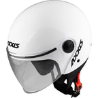 Axxis helm square solid glans wit xl