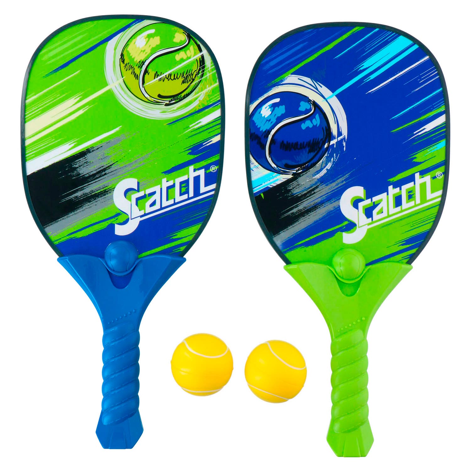 Scatch paddleball set, 4dlg.