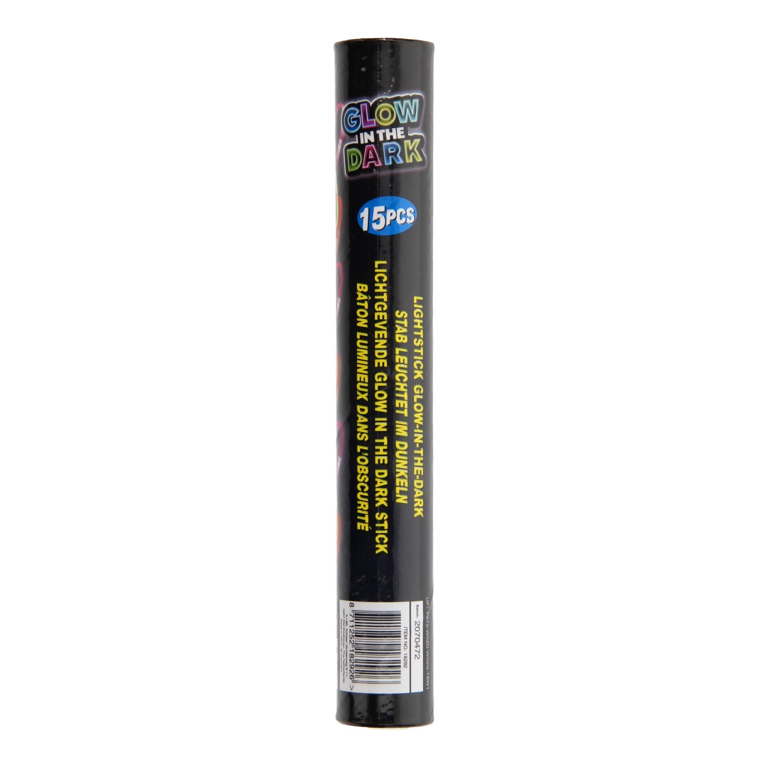Glowsticks 15 stuks in koker 21,5cm