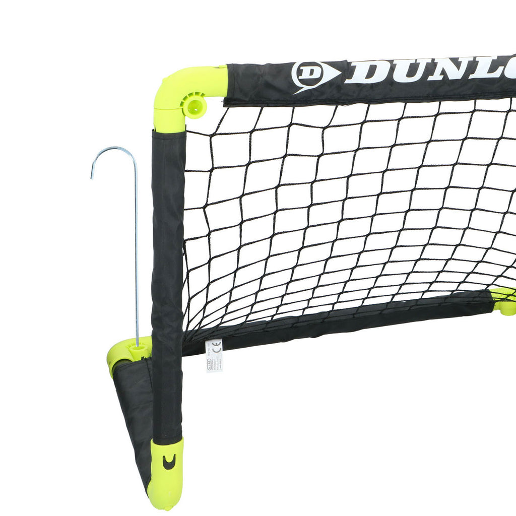 Dunlop voetbalgoal met grondpinnen, set van 2