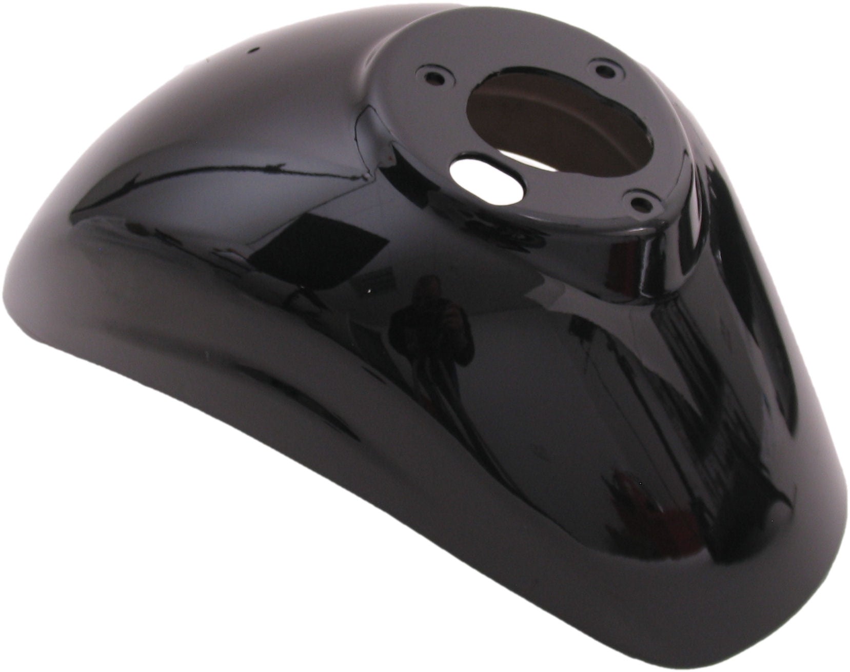 Edge voorspatbord vespa s zwart metallic