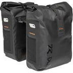 New Looxs fietstas dubbel Varo zwart Racktime