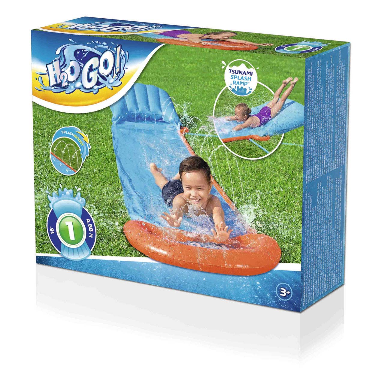 Brandunit bestway waterglijbaan voor 1 persoon