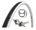 Kgs achterwiel 28 inch (622) alu velg mach zilver ventura remnaaf