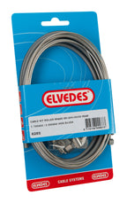 Rollerbrake kabelkit Elvedes BR-IM85 81 55 45 1700mm 2250mm RVS - zilver (op kaart)