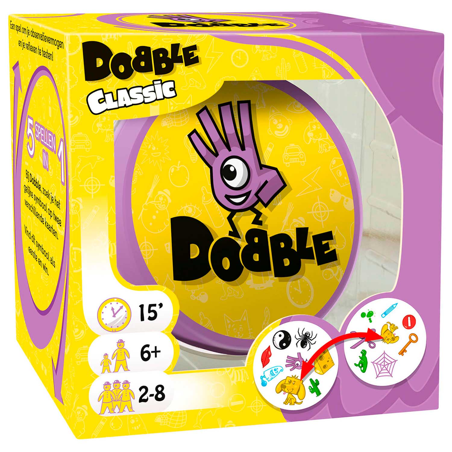 Zygomatic board game studio dobble classic kaartspel