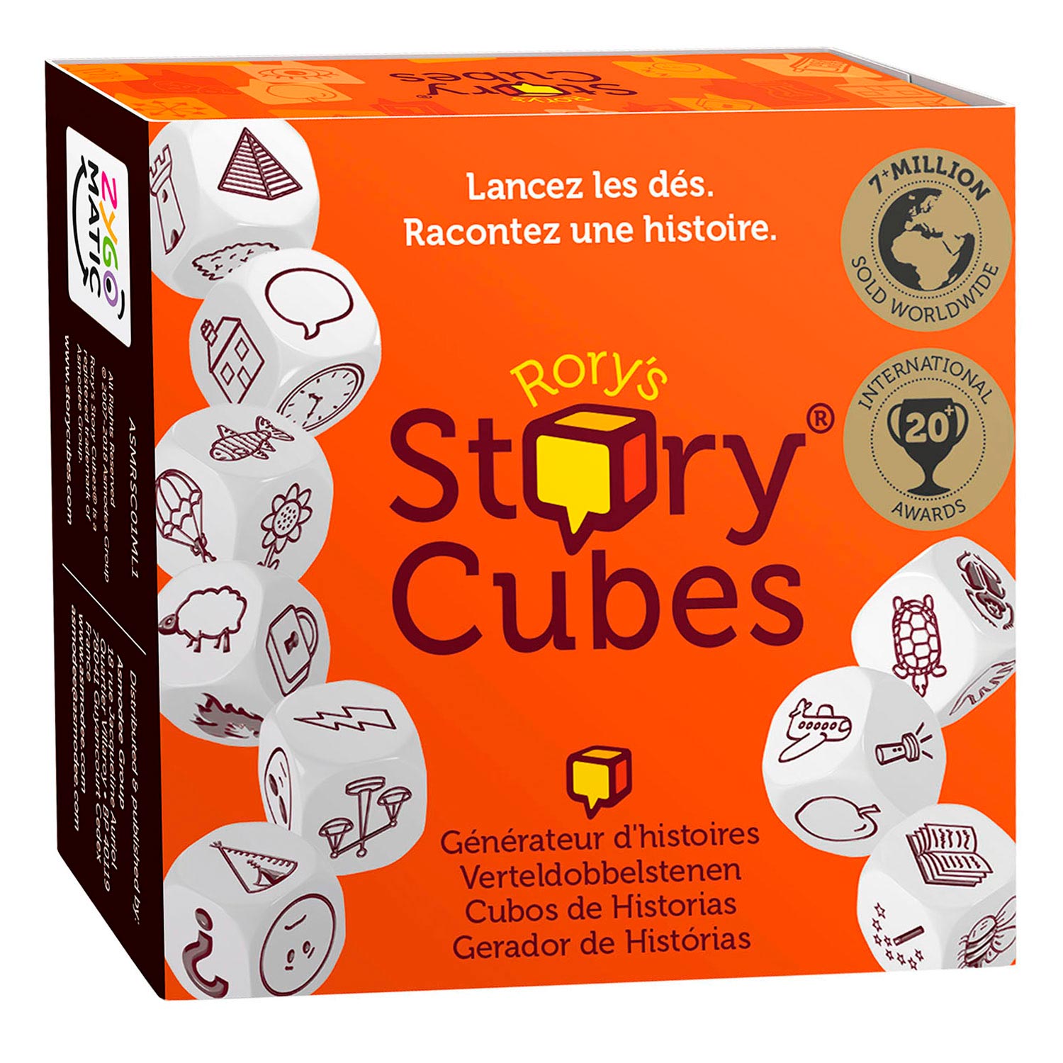 Zygomatic board game studio rory's story cubes original dobbelspel