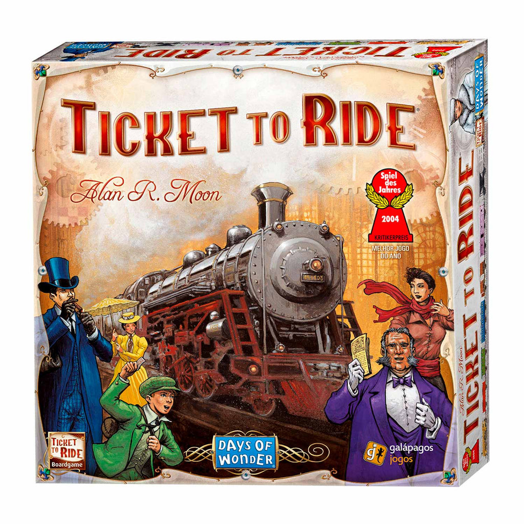 Asmodee ticket to ride - amerika usa days of wonder - bordspel