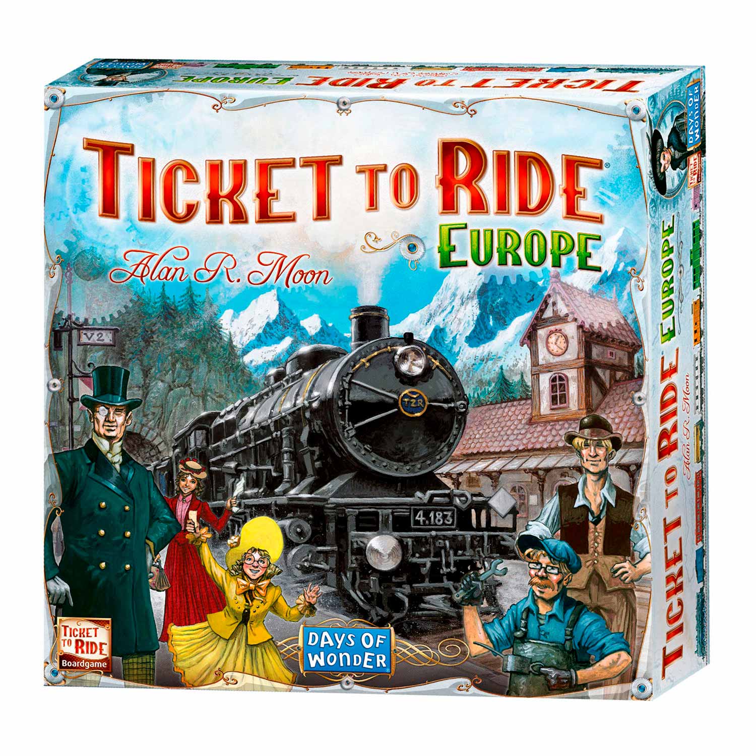 Asmodee ticket to ride europe bordspel