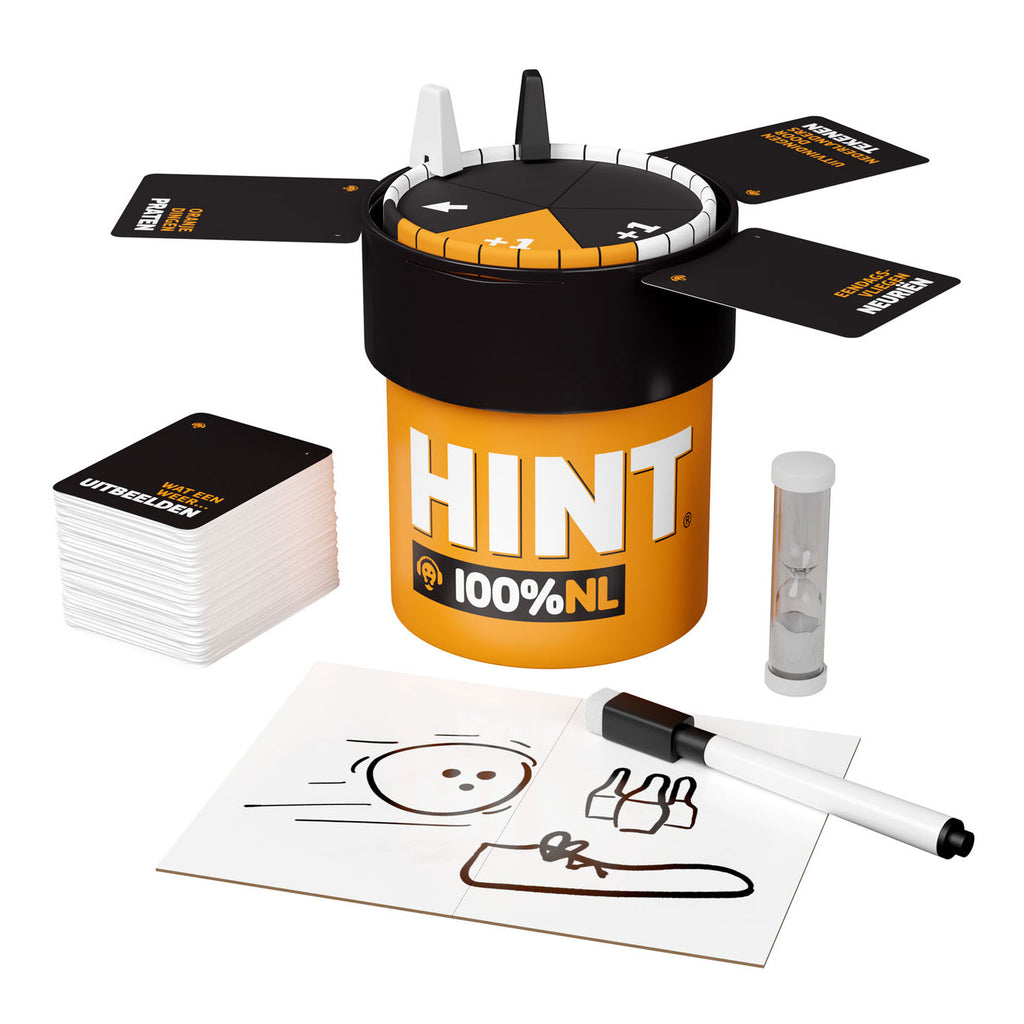 Asmodee Hint GO Editie 100% NL Bordspel
