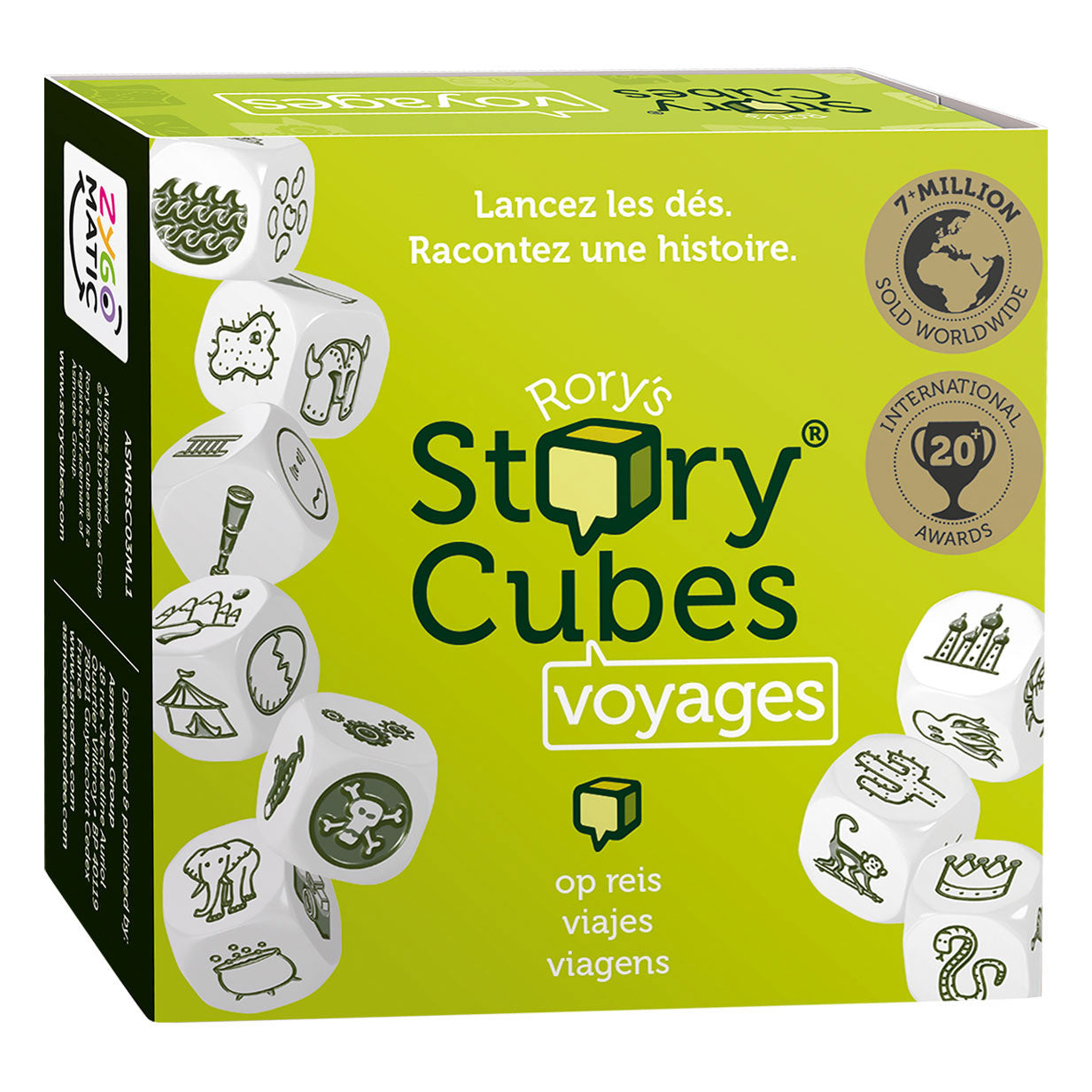 Asmodee rory's story cubes voyages
