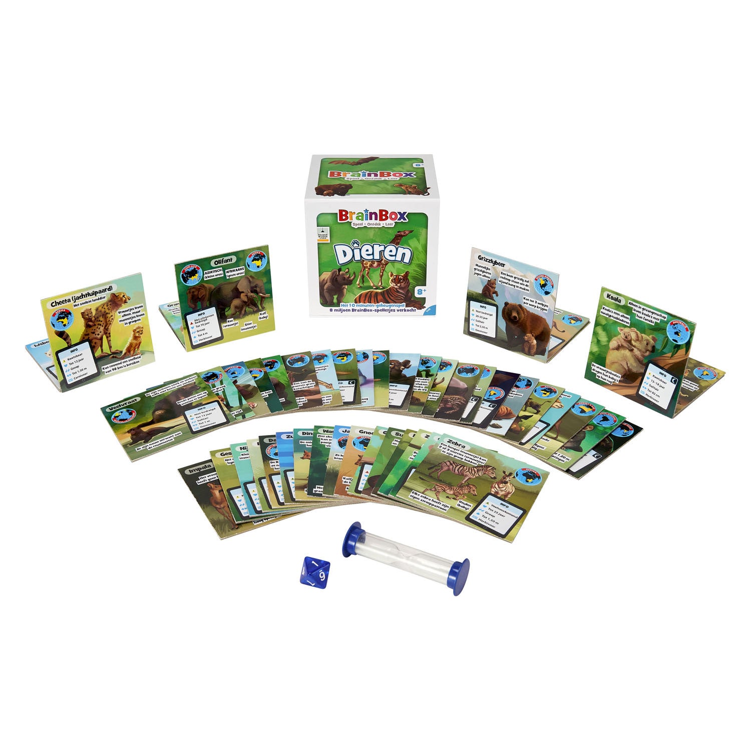 Brainbox dieren bordspel