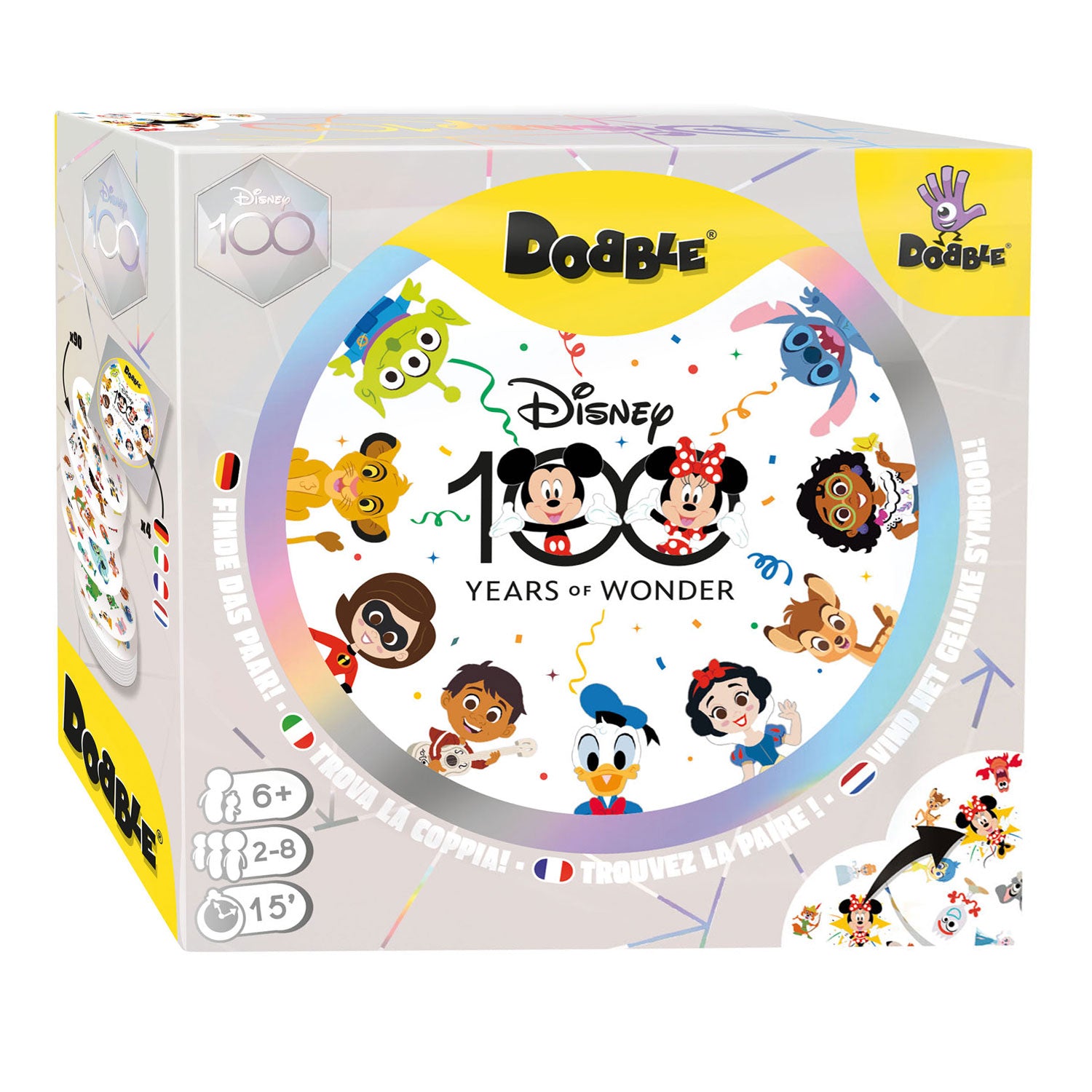 Dobble disney editie - kaartspel