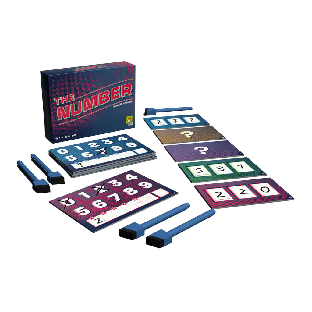 asmodee the number bordspel