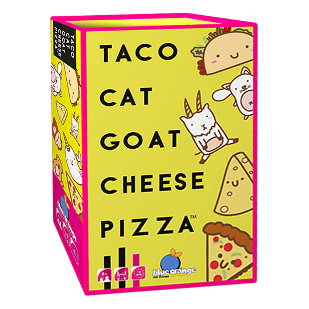 Geronimo games blue orange taco cat goat cheese pizza