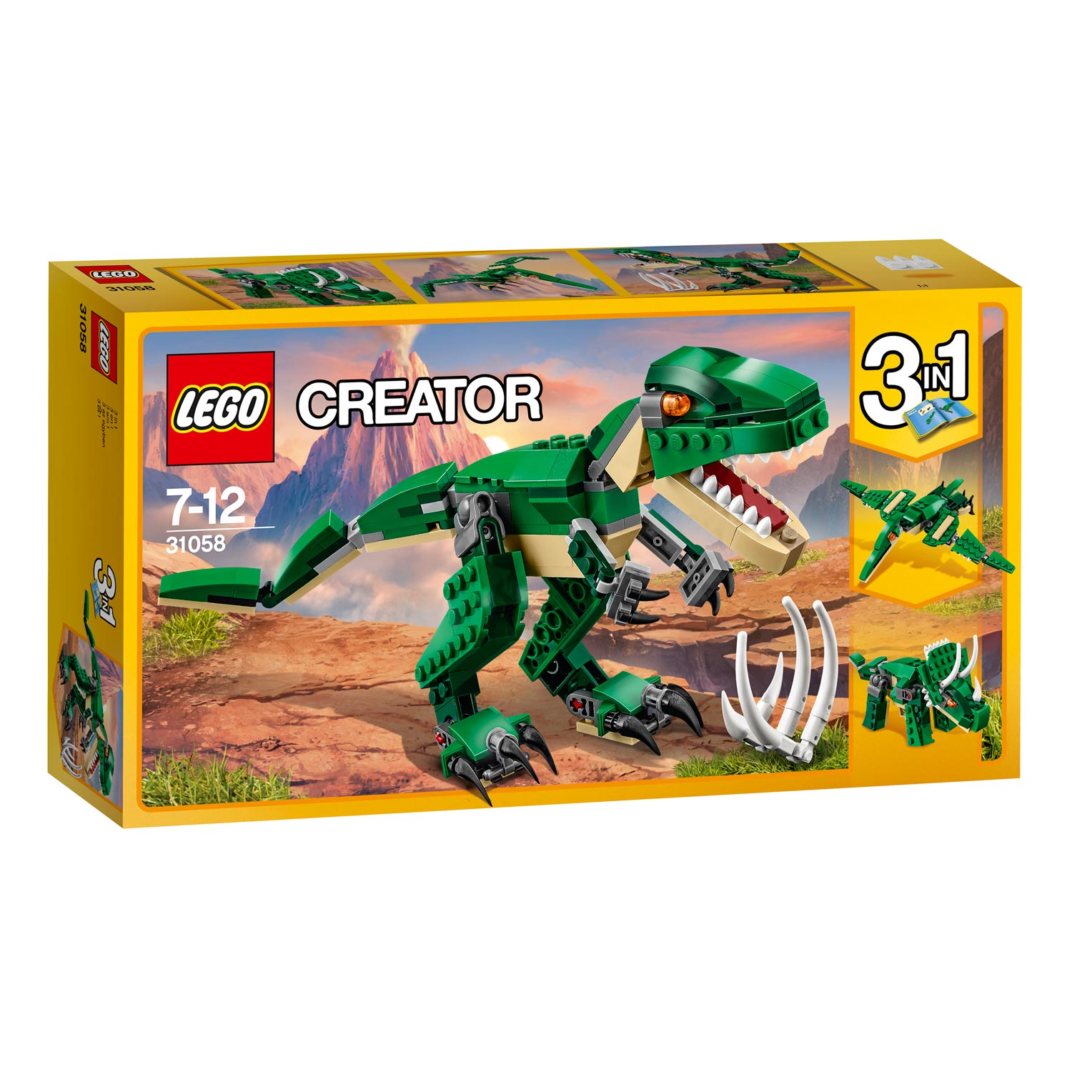 Lego creator 31058 machtige dinosaurus