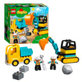 Lego duplo - truck graafmachine met rupsbanden constructiespeelgoed (10931)
