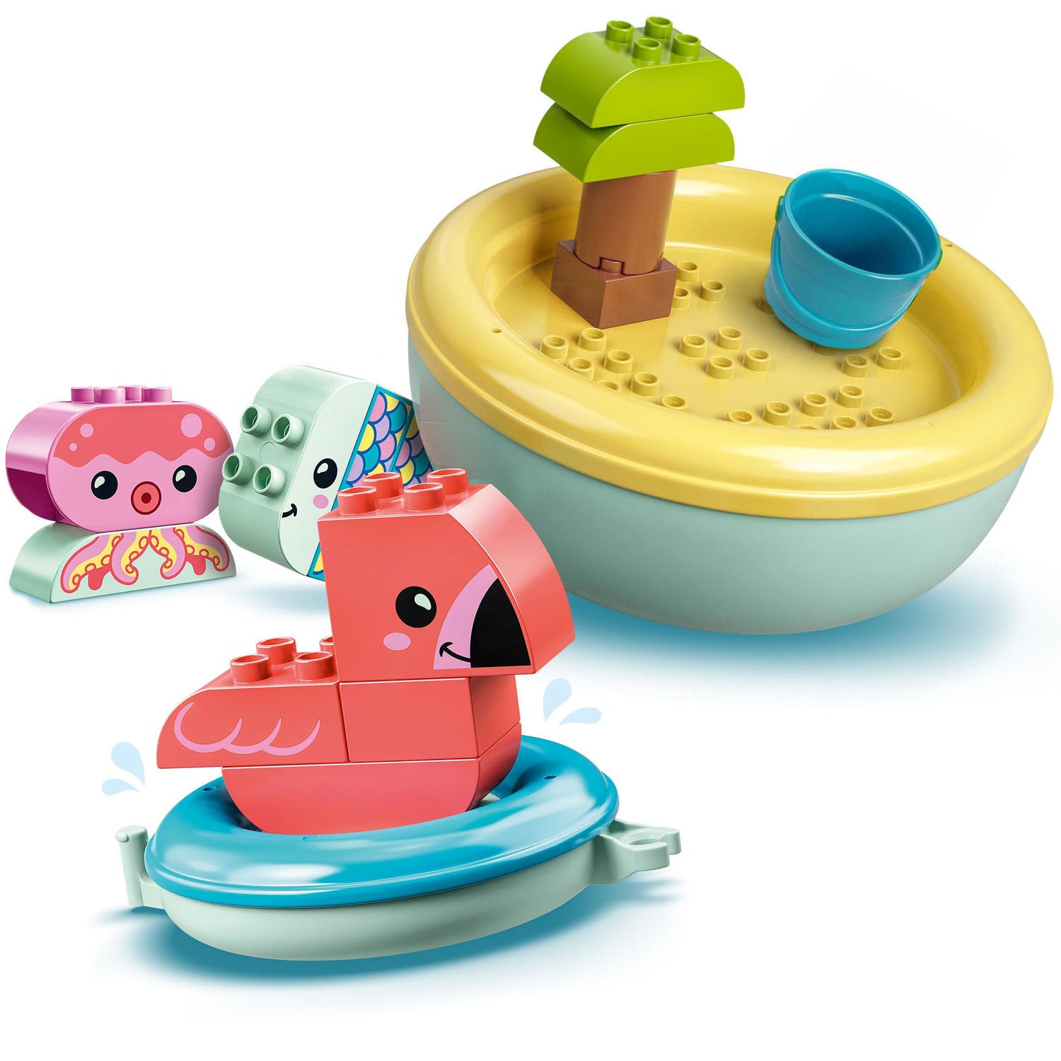 Lego LEGO DUPLO 10966 Pret in bad: Drijvend Diereneiland